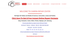 Desktop Screenshot of camerarepair.com