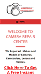 Mobile Screenshot of camerarepair.com